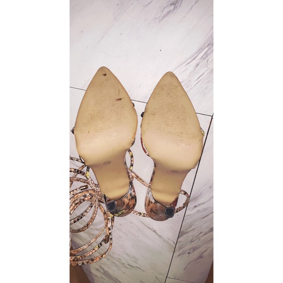 Snake Skin Heels - Picture 8 of 9